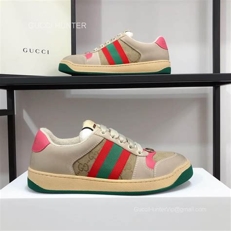 Gucci Screener GG Web Sneakers 